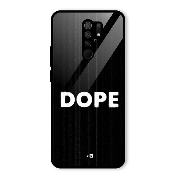 Sense Alert Glass Back Case for Poco M2