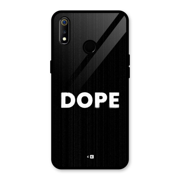 Sense Alert Glass Back Case for Realme 3i