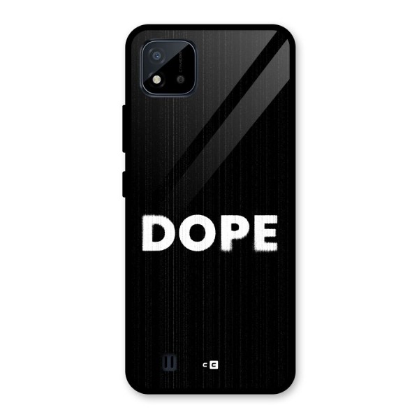 Sense Alert Glass Back Case for Realme C11 2021