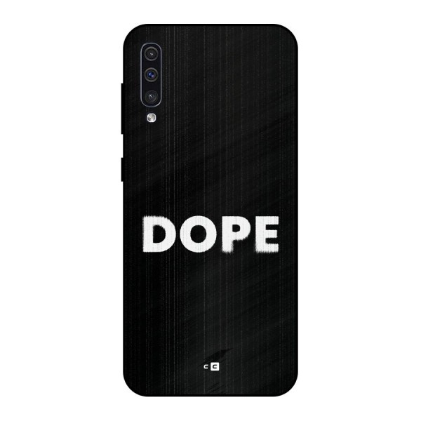 Sense Alert Metal Back Case for Galaxy A50