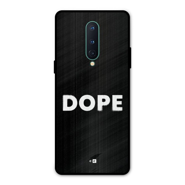 Sense Alert Metal Back Case for OnePlus 8