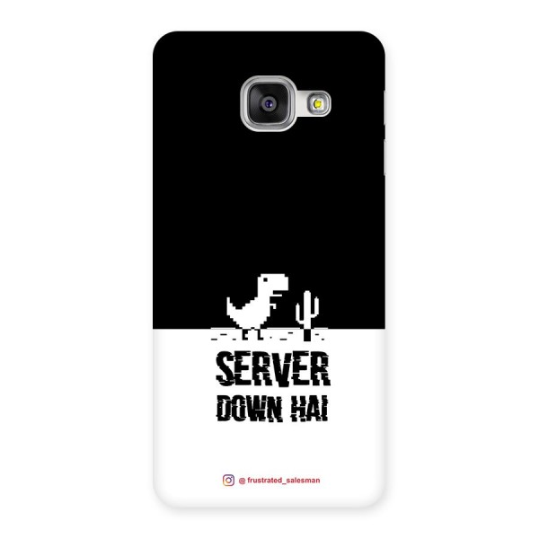 Server Down Hai Black Back Case for Galaxy A3 2016