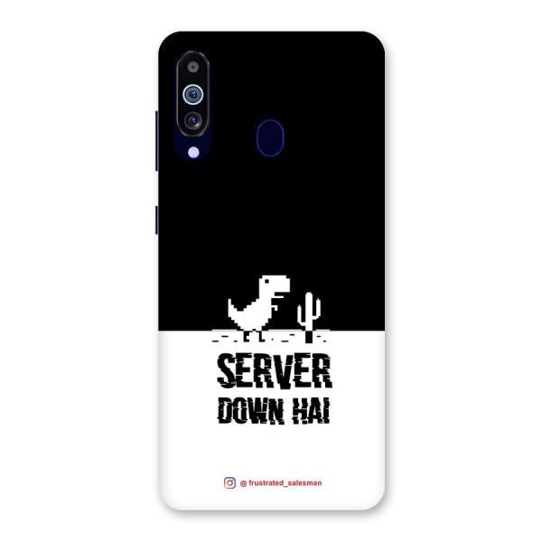 Server Down Hai Black Back Case for Galaxy A60