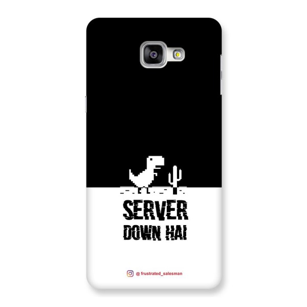 Server Down Hai Black Back Case for Galaxy A9