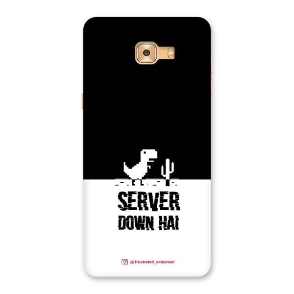 Server Down Hai Black Back Case for Galaxy C9 Pro