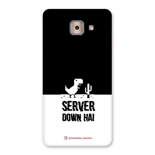 Server Down Hai Black Back Case for Galaxy J7 Max