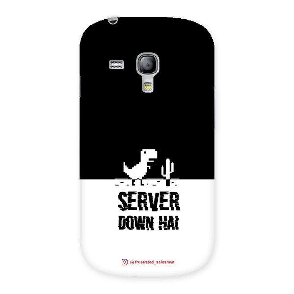 Server Down Hai Black Back Case for Galaxy S3 Mini