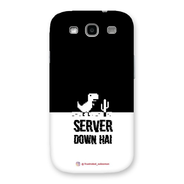 Server Down Hai Black Back Case for Galaxy S3 Neo