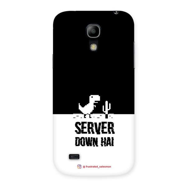 Server Down Hai Black Back Case for Galaxy S4 Mini