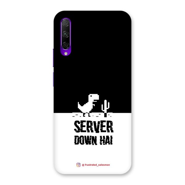 Server Down Hai Black Back Case for Honor 9X Pro