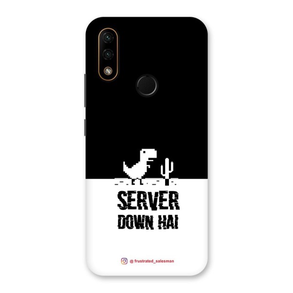 Server Down Hai Black Back Case for Lenovo A6 Note