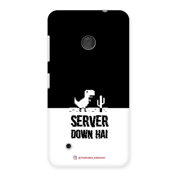 Server Down Hai Black Back Case for Lumia 530