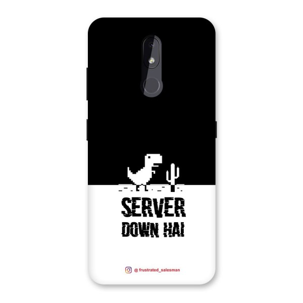 Server Down Hai Black Back Case for Nokia 3.2