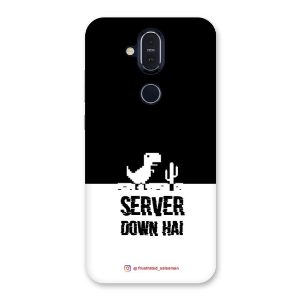 Server Down Hai Black Back Case for Nokia 8.1