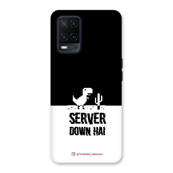 Server Down Hai Black Back Case for Oppo A54