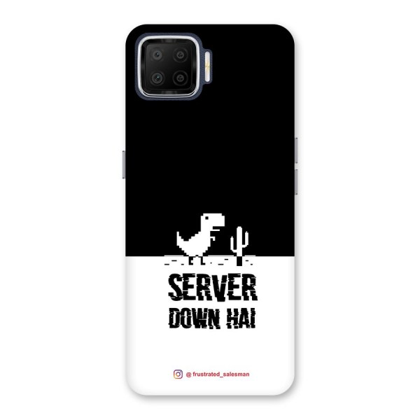 Server Down Hai Black Back Case for Oppo F17