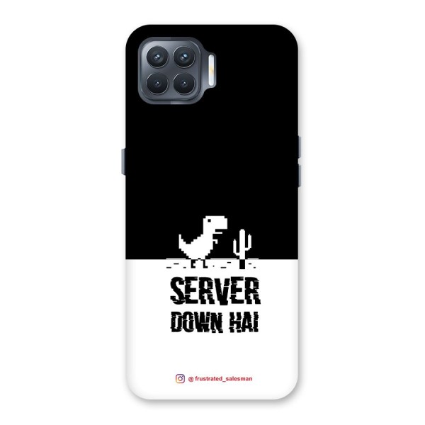 Server Down Hai Black Back Case for Oppo F17 Pro