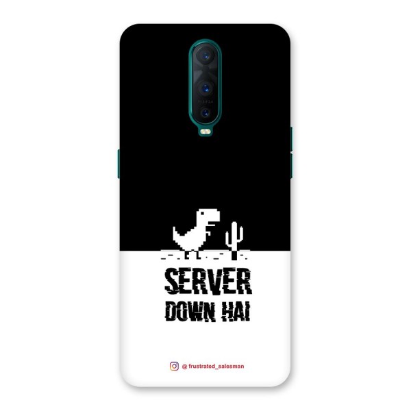 Server Down Hai Black Back Case for Oppo R17 Pro