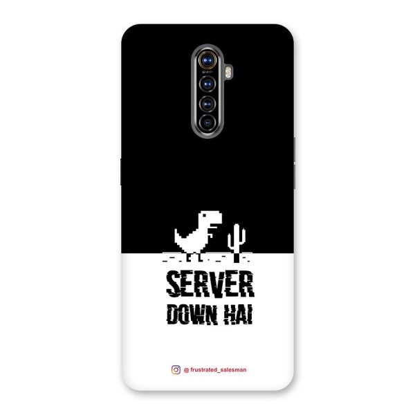 Server Down Hai Black Back Case for Realme X2 Pro