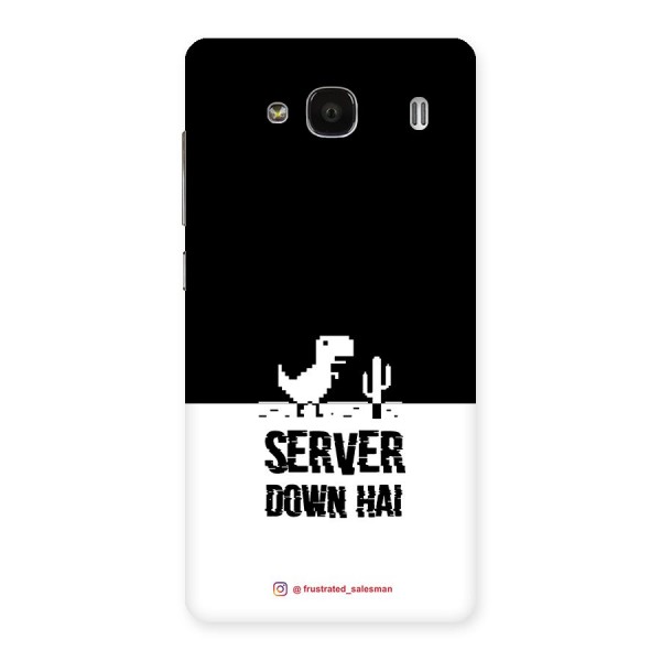 Server Down Hai Black Back Case for Redmi 2s