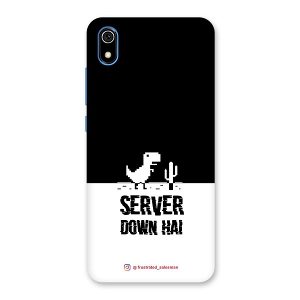 Server Down Hai Black Back Case for Redmi 7A