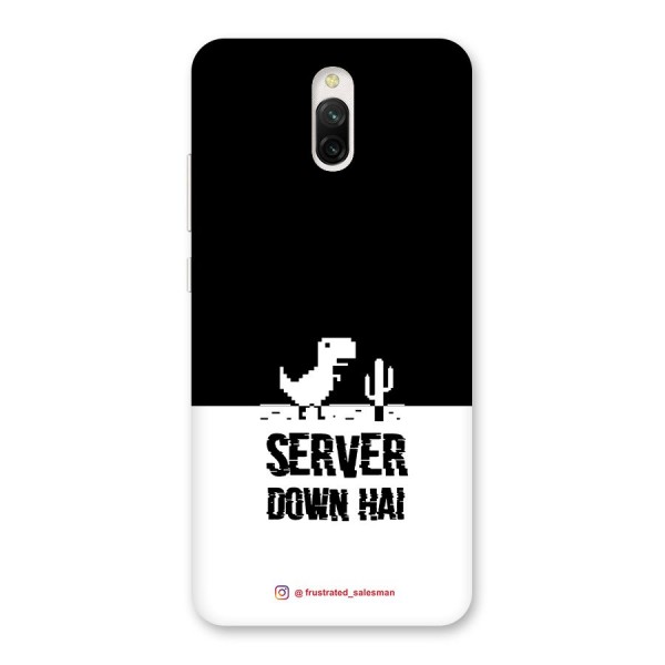 Server Down Hai Black Back Case for Redmi 8A Dual