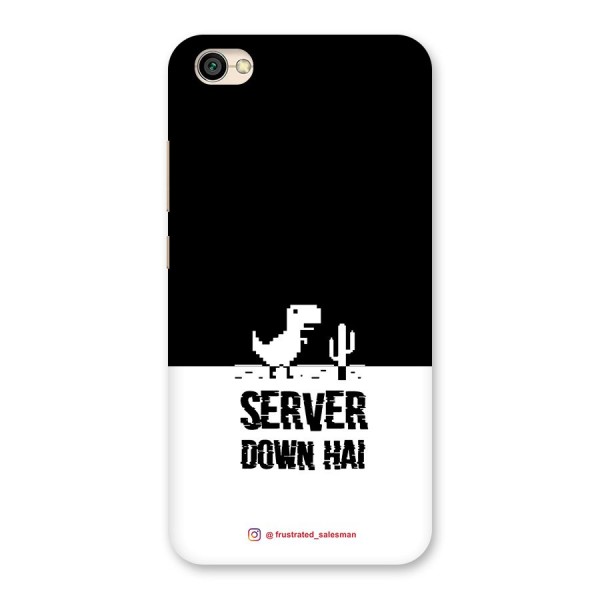 Server Down Hai Black Back Case for Redmi Y1 Lite