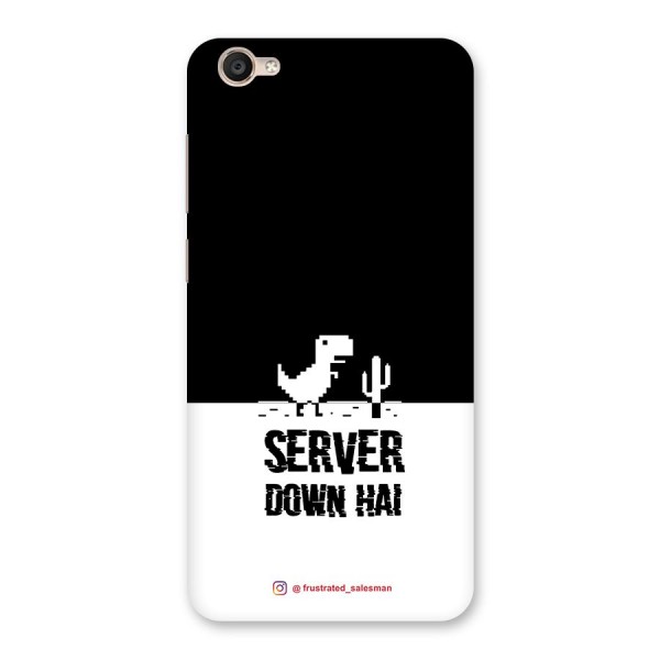 Server Down Hai Black Back Case for Vivo Y55s