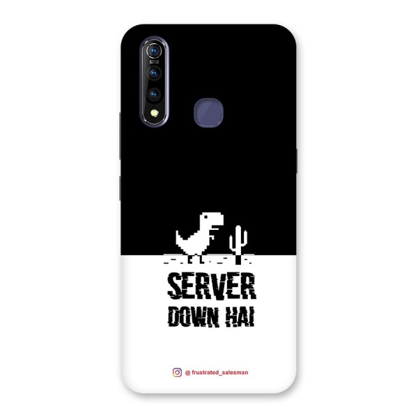 Server Down Hai Black Back Case for Vivo Z1 Pro