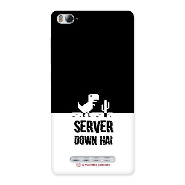 Server Down Hai Black Back Case for Xiaomi Mi4i