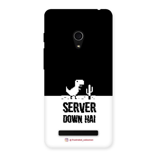 Server Down Hai Black Back Case for Zenfone 5