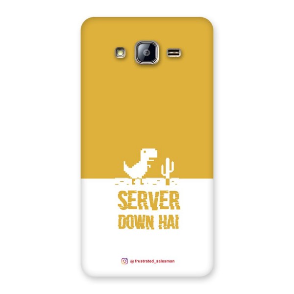 Server Down Hai Mustard Yellow Back Case for Galaxy On5