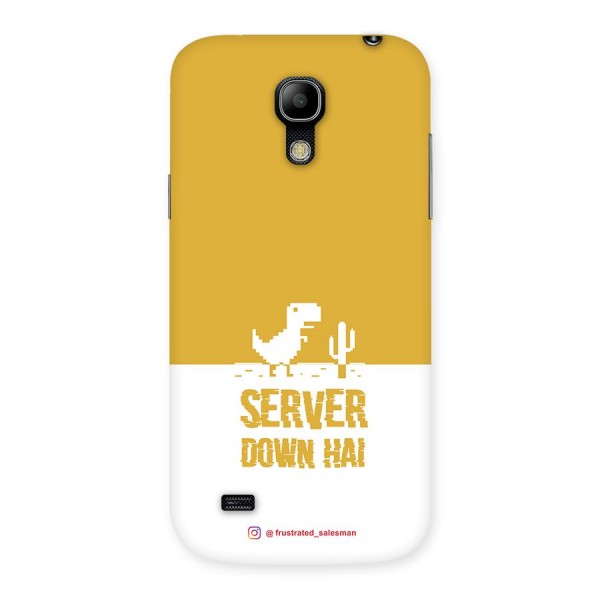 Server Down Hai Mustard Yellow Back Case for Galaxy S4 Mini