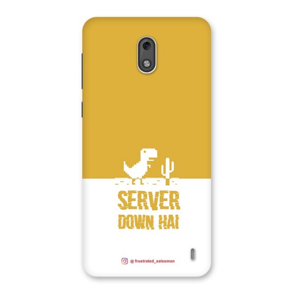 Server Down Hai Mustard Yellow Back Case for Nokia 2