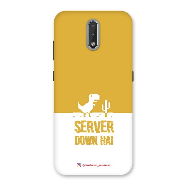 Server Down Hai Mustard Yellow Back Case for Nokia 2.3