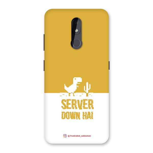 Server Down Hai Mustard Yellow Back Case for Nokia 3.2