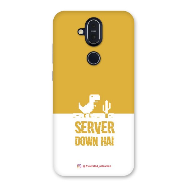 Server Down Hai Mustard Yellow Back Case for Nokia 8.1