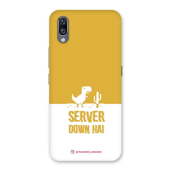 Server Down Hai Mustard Yellow Back Case for Vivo NEX