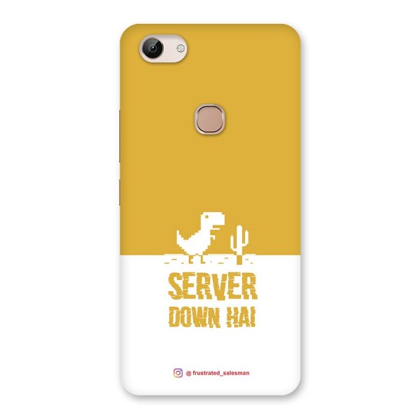 Server Down Hai Mustard Yellow Back Case for Vivo Y83