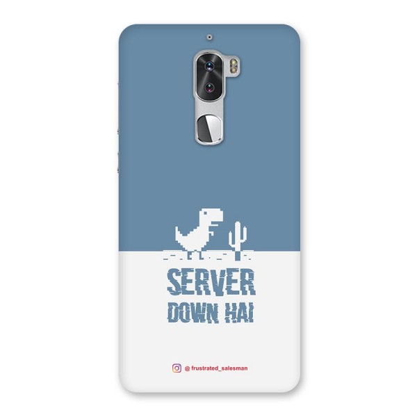 Server Down Hai SteelBlue Back Case for Coolpad Cool 1
