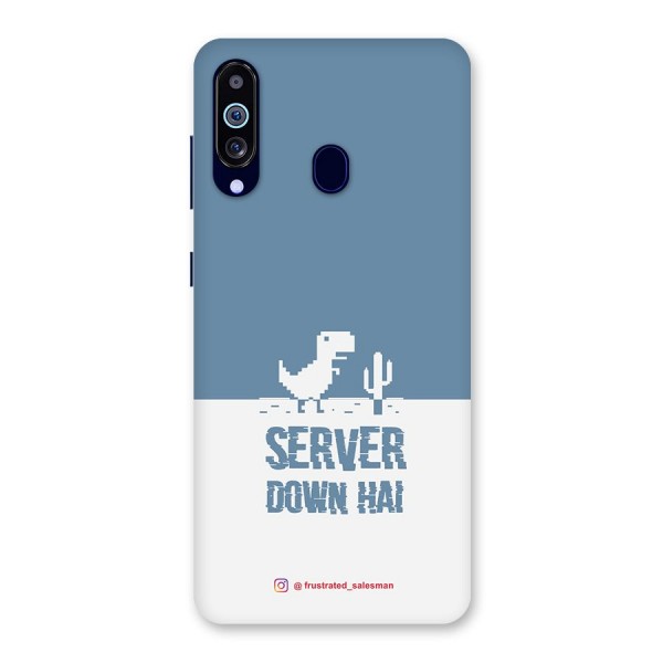 Server Down Hai SteelBlue Back Case for Galaxy A60