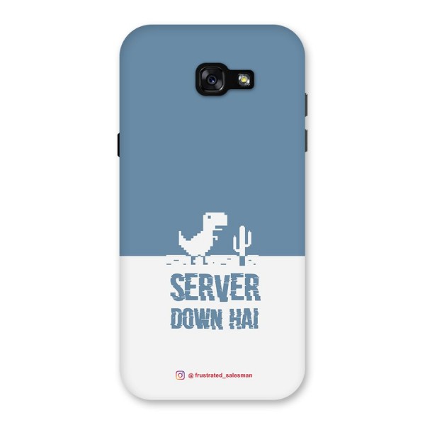 Server Down Hai SteelBlue Back Case for Galaxy A7 (2017)