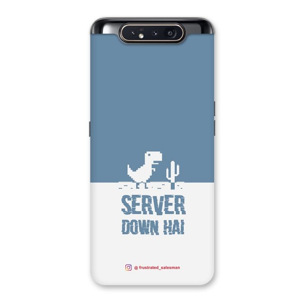 Server Down Hai SteelBlue Back Case for Galaxy A80