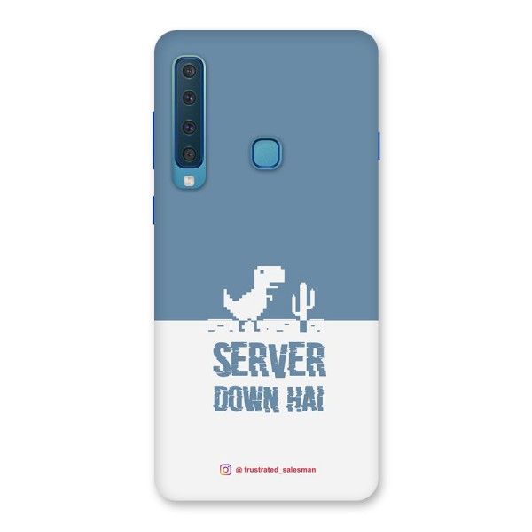 Server Down Hai SteelBlue Back Case for Galaxy A9 (2018)