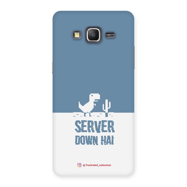 Server Down Hai SteelBlue Back Case for Galaxy Grand Prime