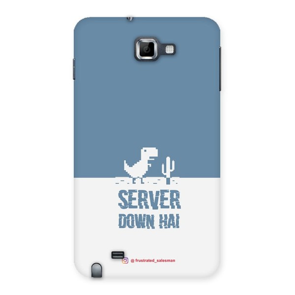 Server Down Hai SteelBlue Back Case for Galaxy Note