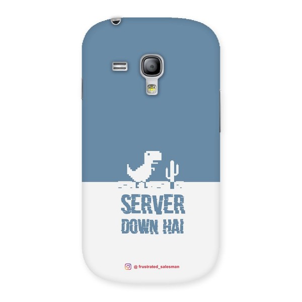 Server Down Hai SteelBlue Back Case for Galaxy S3 Mini