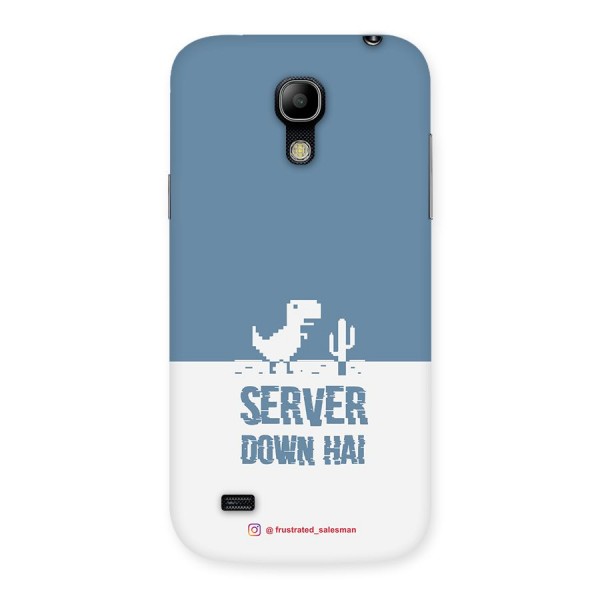 Server Down Hai SteelBlue Back Case for Galaxy S4 Mini
