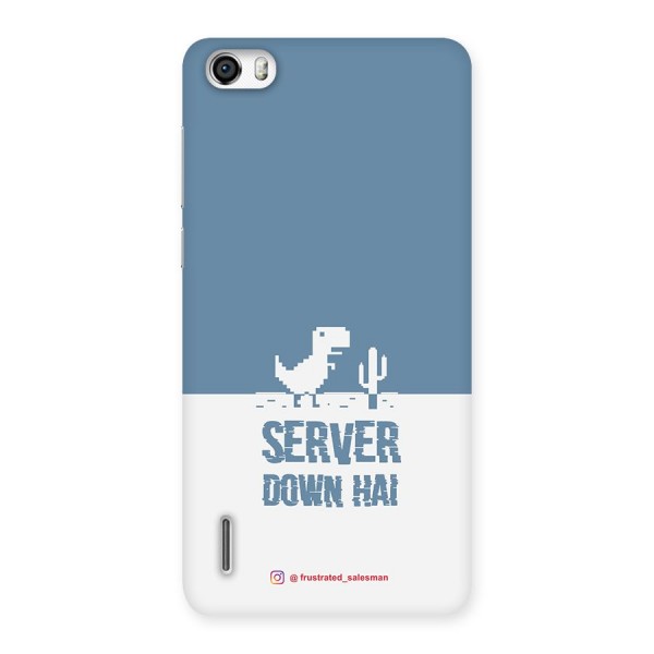 Server Down Hai SteelBlue Back Case for Honor 6