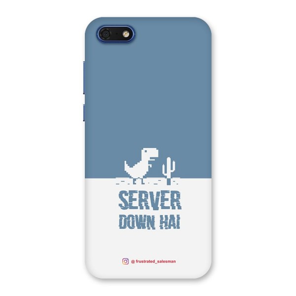 Server Down Hai SteelBlue Back Case for Honor 7s